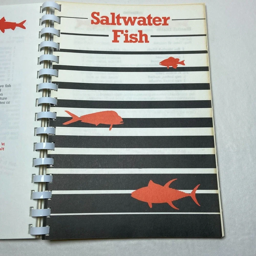 1990s North American Fishing‎ Club Members' Cookbook NAFC Minnesota MN Fish